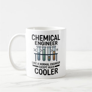Caneca De Café Engenheiro Químico Aluno Divertido Futuro Ciência