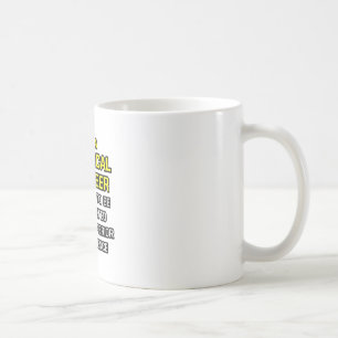 Caneca De Café Engenheiro químico... inteligência superior