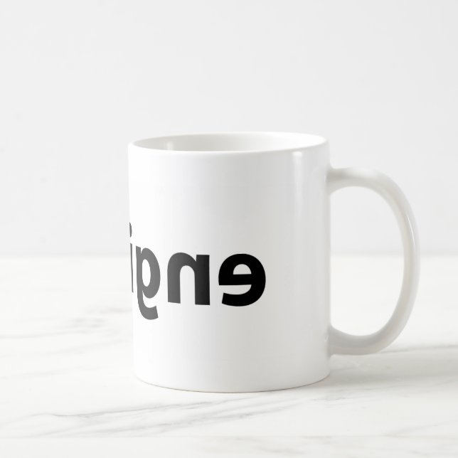 Caneca De Café Engenheiro reverso (Direita)