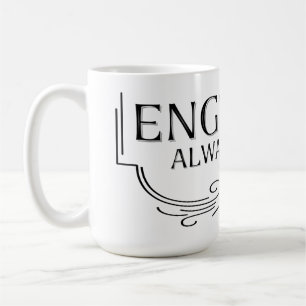 Caneca De Café Engenheiro sempre civil