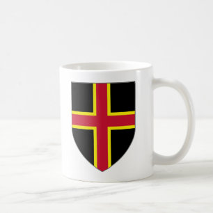 Caneca De Café England & Wales Mug - Blindagem de Duas Cruzes