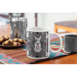 Caneca de Café English Bull Terrier   Amante de Ca