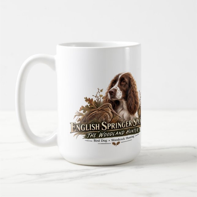Caneca De Café English Springer Spaniel  (Esquerda)