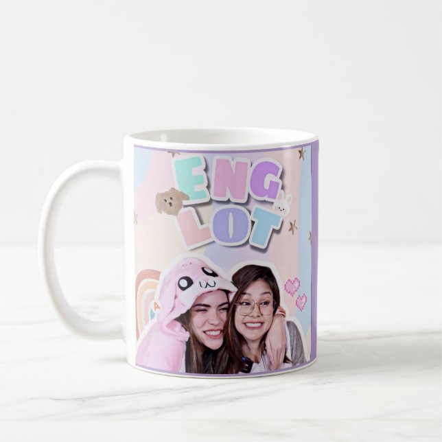 Caneca De Café Englot Engfa and Chartlotte Beauty Queens Thai GL (Esquerda)