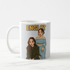 Caneca De Café Englot Thai GL Ship Casal, Engfa e Charlotte