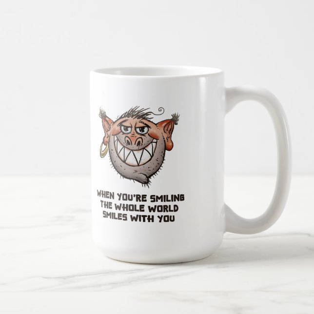 Caneca de café engraçada (Direita)