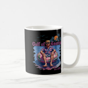 Caneca De Café Engraçada Camisa Do Golfo Dos Eua América 2025 Me