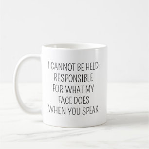 Caneca de Café Engraçada, Caneca Sarcástica, Xícar