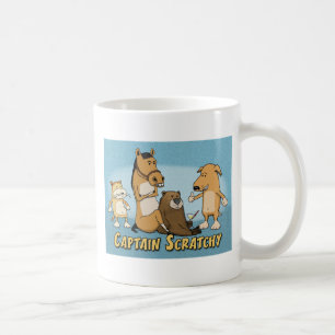 Caneca de café engraçada: Capitão Scratchy