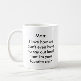 Caneca de café engraçada da mamã