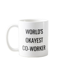 Caneca de café engraçada das citações do colega de