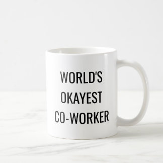 Caneca de café engraçada das citações do colega de