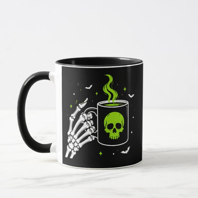 Caneca de café engraçada de Halloween (Esquerda)