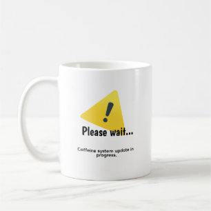 Caneca de café engraçada de tecnologia, presente p