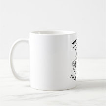 Caneca de Café Engraçada Design de Fawn Manchado C