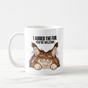Caneca de café engraçada do Maine Coon Amante de
