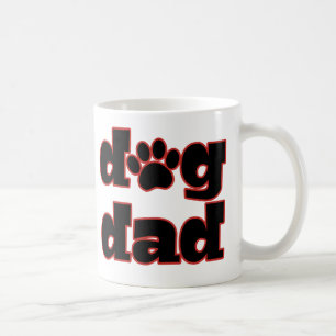 Caneca de café engraçada do pai do cão