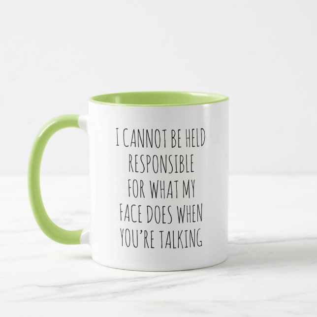 Caneca de Café Engraçada e Sarcástica Presente par (Esquerda)