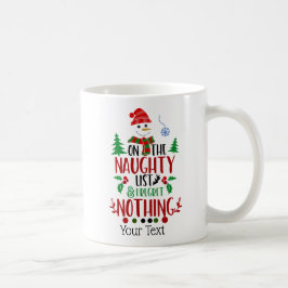 Caneca De Café Engraçada Lista Não Lamenta Mug De Café