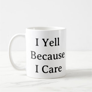 Caneca De Café Engraçada Mamãe Mug - Gritando Por Amor