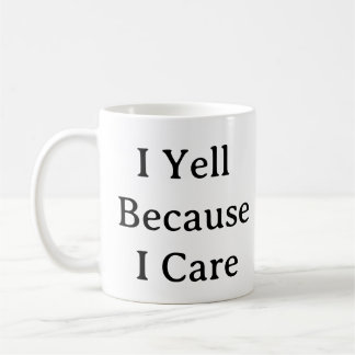 Caneca De Café Engraçada Mamãe Mug - Gritando Por Amor