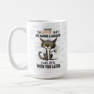 Caneca De Café Engraçada Manhã Ingraçada, Mug, Café, Taça de Gato