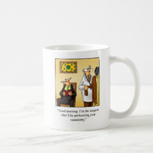 Caneca De Café Engraçada Medicina/Cirurgião Mug Dando "Espectickl