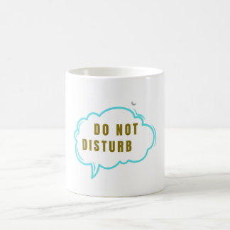 Caneca de Café Engraçada Não Perturbe – Modo Sono
