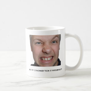 Caneca de café engraçada para colegas de trabalho