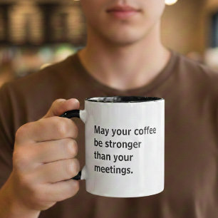 Caneca de Café Engraçada para Colegas de Trabalho 