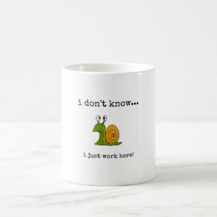 Caneca de café engraçada, trabalho, citação