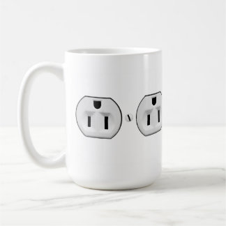 Caneca De Café Engraçada Túpula Elétrica | Presente eletricista