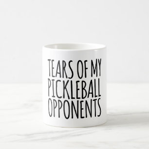 Caneca De Café Engraçadas Lágrimas Dos Meus Opositores De Pickleb