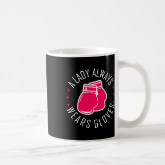 Caneca De Café Engraçadas Luvas Rosa A Boxer Para Camiseiros Boxa