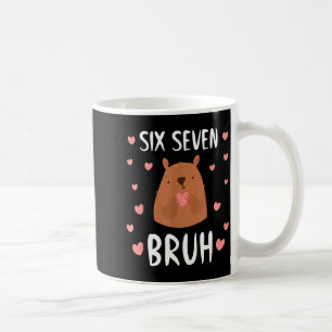 Caneca De Café Engraçadinho Seis Sete Cara 67 Meninos Esquilos Te