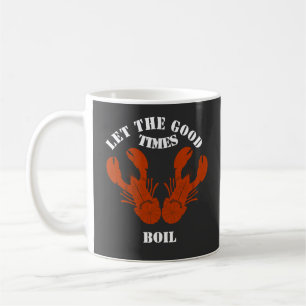 Caneca De Café Engraçadinhos Engraçados - Deixe o bom tempo ferve