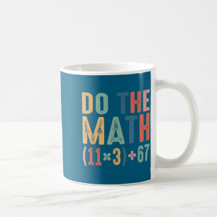 Caneca De Café Engraçado 100 Dias Equação Matemática Escolar Faça