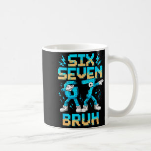 Caneca De Café Engraçado 67 Dab Six Seven Burh Natal 6 7 Dabbing 
