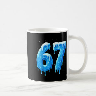 Caneca De Café Engraçado 67 Gotejamento Frio Gelo Inverno Tempora
