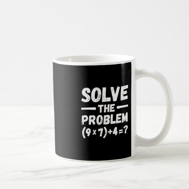 Caneca De Café Engraçado 67 Meme Pemdas Humor Professor de Matemá (Direita)