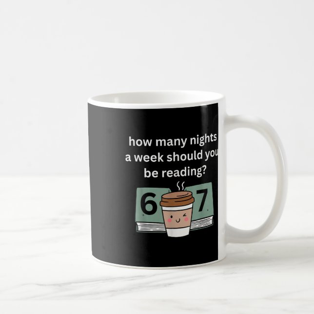 Caneca De Café Engraçado 67 Meme Professor de Inglês Amante de Li (Direita)