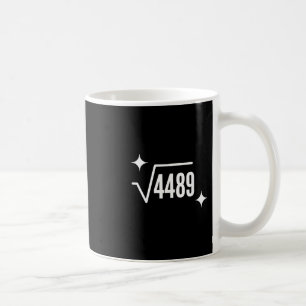 Caneca De Café Engraçado 67 Meme Raiz Quadrada 4489 Gíria Profess