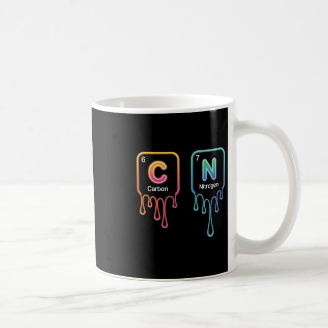 Caneca De Café Engraçado 67 Meme Seis Sete Professor Ciência Tabe (Direita)