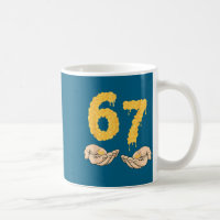 Engraçado 67 Seis Sete Queijo Mac & Queijo 6 7