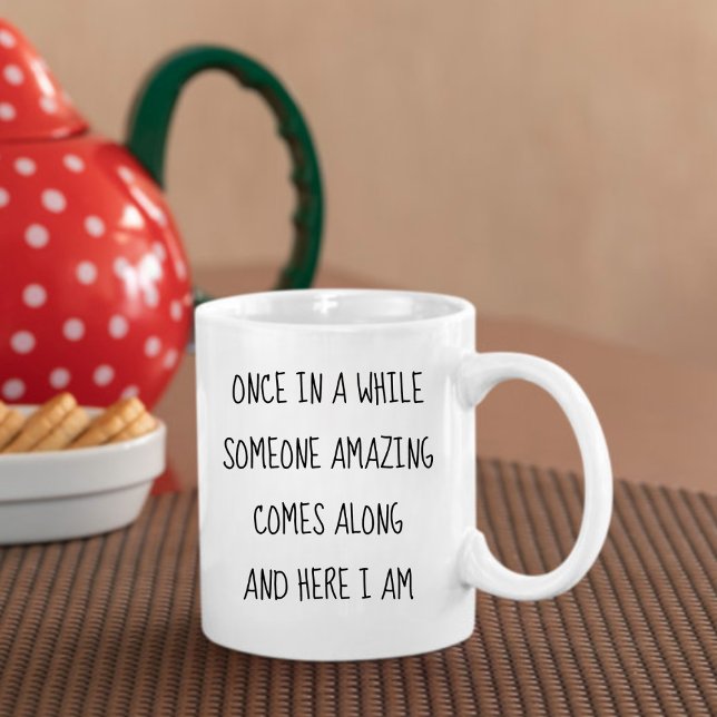 Caneca De Café Engraçado Amor Próprio Confiante  (Funny Self Love Confidence Booster Coffee Mug)