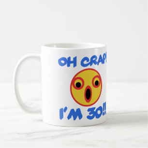 Caneca De Café Engraçado aniversário de 30 anos Gag Gift