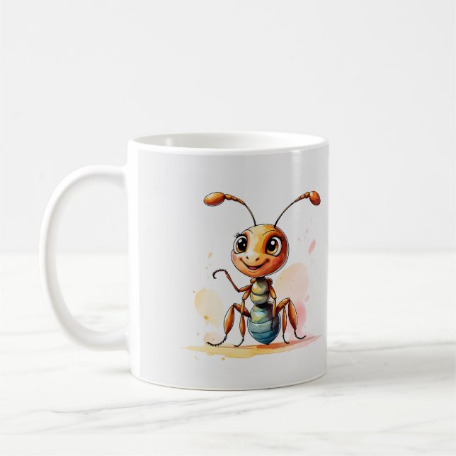 Caneca De Café Engraçado Ant Mug - o prazer da Nature Lover (Esquerda)