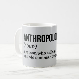Caneca De Café Engraçado Antropologia Estudante Mug