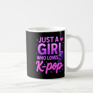 Caneca De Café Engraçado Apenas Uma Garota Que Ama K-p