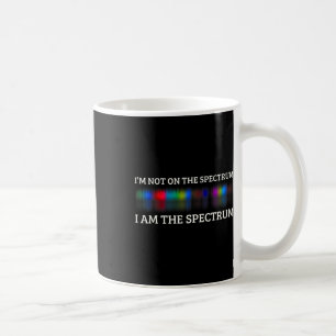 Caneca De Café Engraçado Autismo Meme Eu não estou no espectro Eu